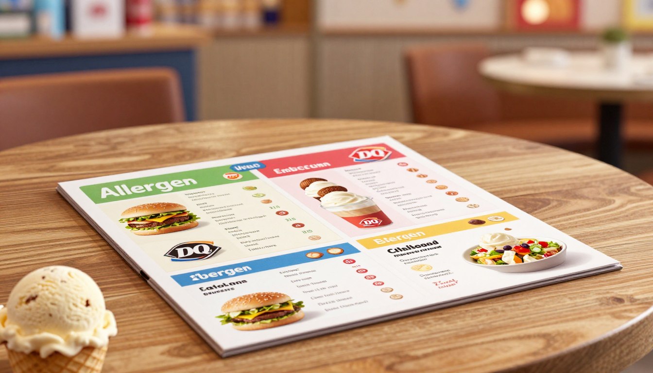 Dairy Queen Allergen Menu