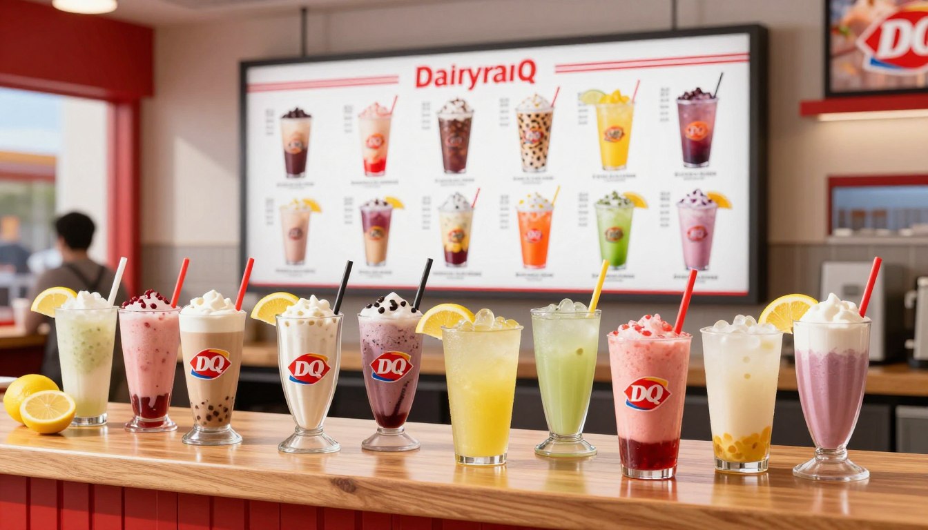 Dairy Queen Drink Menu