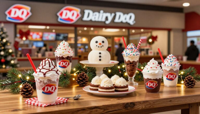 Dairy Queen Holiday Menu
