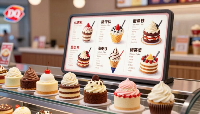 Dairy Queen Ice Cream Cake Menu