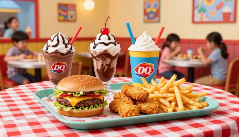 Dairy Queen Kids Menu