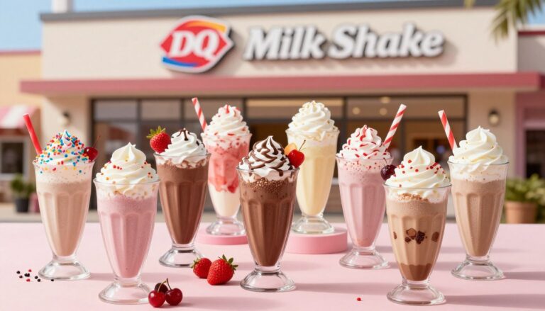 Dairy Queen Milkshakes Menu