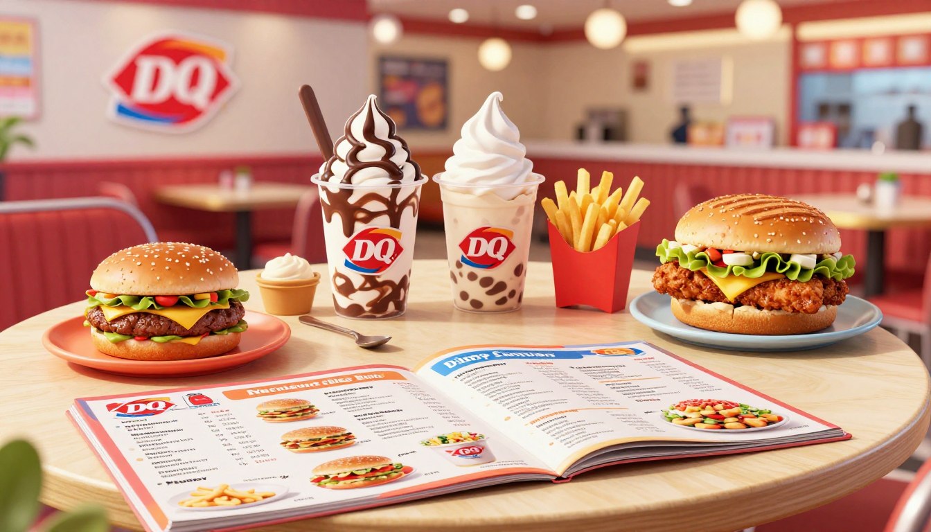 Dairy Queen Nutrition Menu