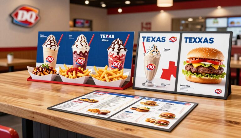 Dairy Queen Texas Menu